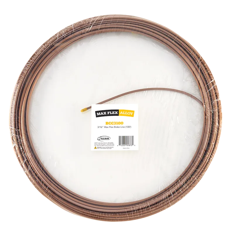 S.U.R. & R 3/16 Max Flex Brake Line (BCC3100)