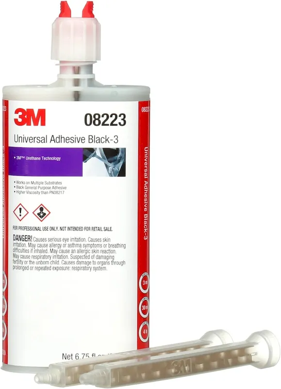 3M 200mL Black Automix Universal Adhesive (8223)
