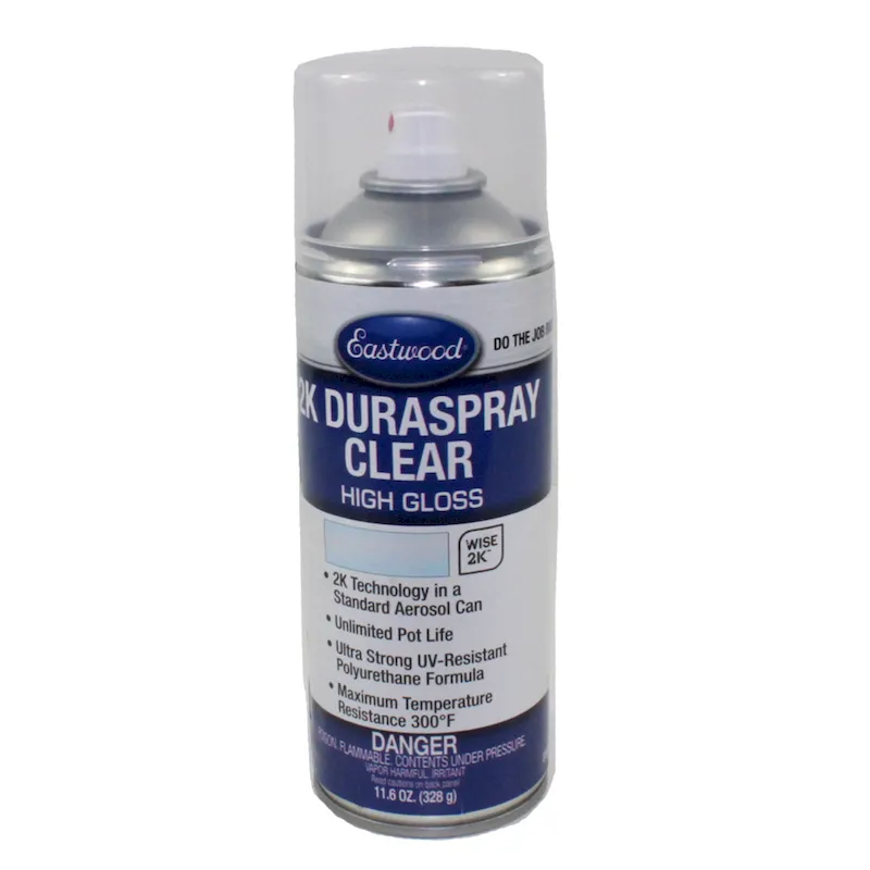 Eastwood 2K DuraSpray Clear High GlossÿSpray Paint (55051Z)