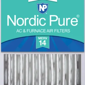 Nordic Pure 16x20x5 (4 3/8) Honeywell/Lennox Replacement MERV 14 Air Filter 1 Pack (16x20x5HM14-1)