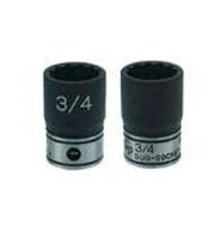 Grey Pneumatic 1/2 Drive X 9/16 Standard Duo 12 Point Impact Socket (82118R)