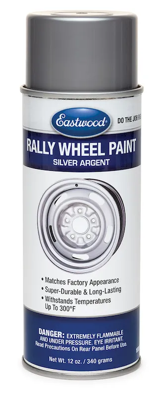 Eastwood Rally Wheel Argent Silver Spray Paint Aerosol (10001Z)