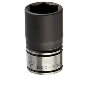 Grey Pneumatic 3/8 Drive x 15/16 Standard Duo-Socket - 6pt (81030R)