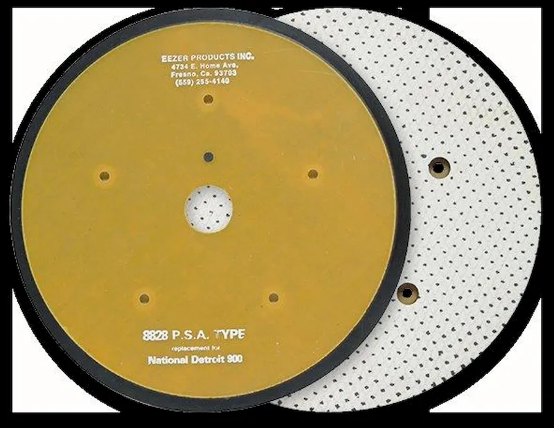 EEZER 8 BACKING PAD, 5 HOLE MOUNT PSA TYPE (8828)