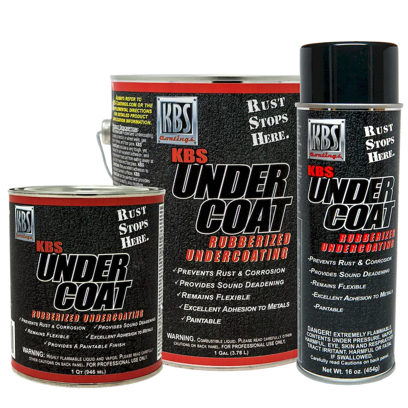 KBS Coatings UnderCoat Rubberized Undercoating - Gallon (77500)