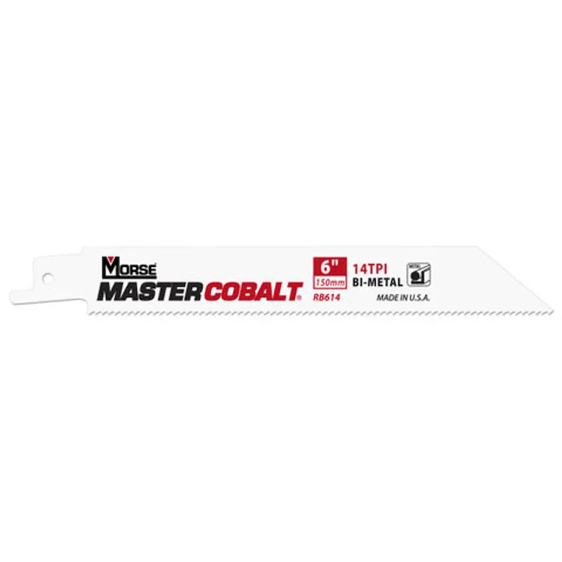 M.K. Morse RB818T50 Master Cobalt Bi-Metal Reciprocating Saw Blade