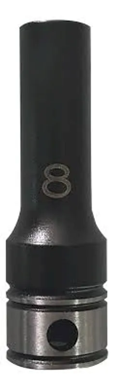 Grey Pneumatic 3/8 Drive x 8mm Deep Duo-Socket - 6 Point (81008MD)