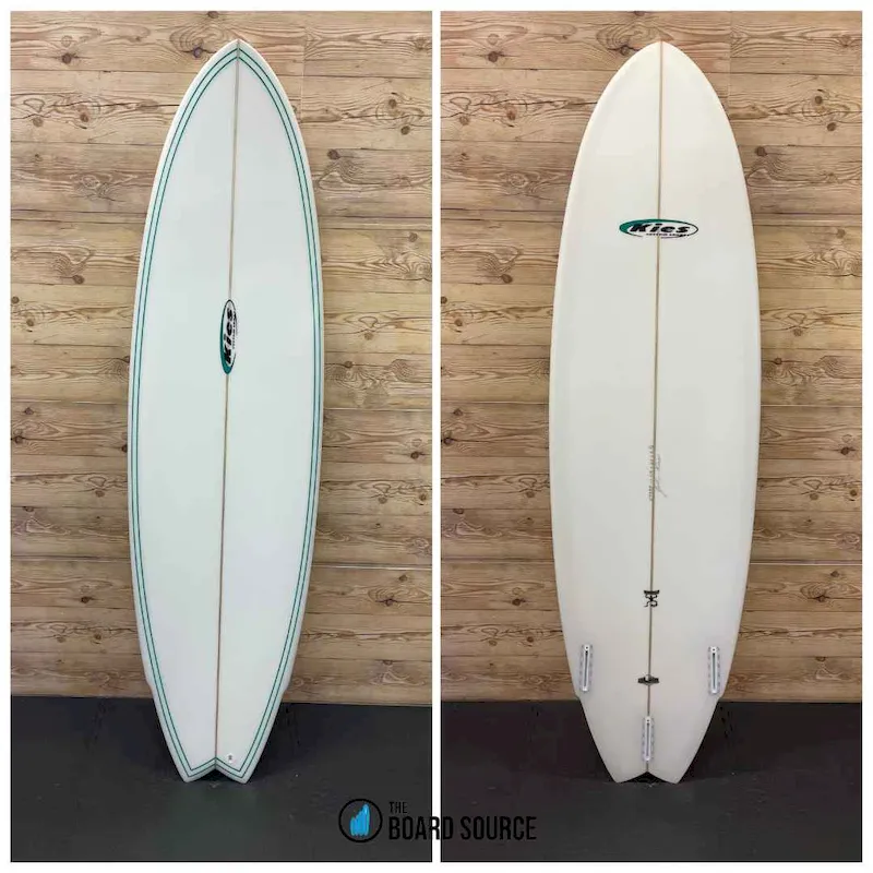 Used Groveller Fish Surfboard shaped by John Kies for sale