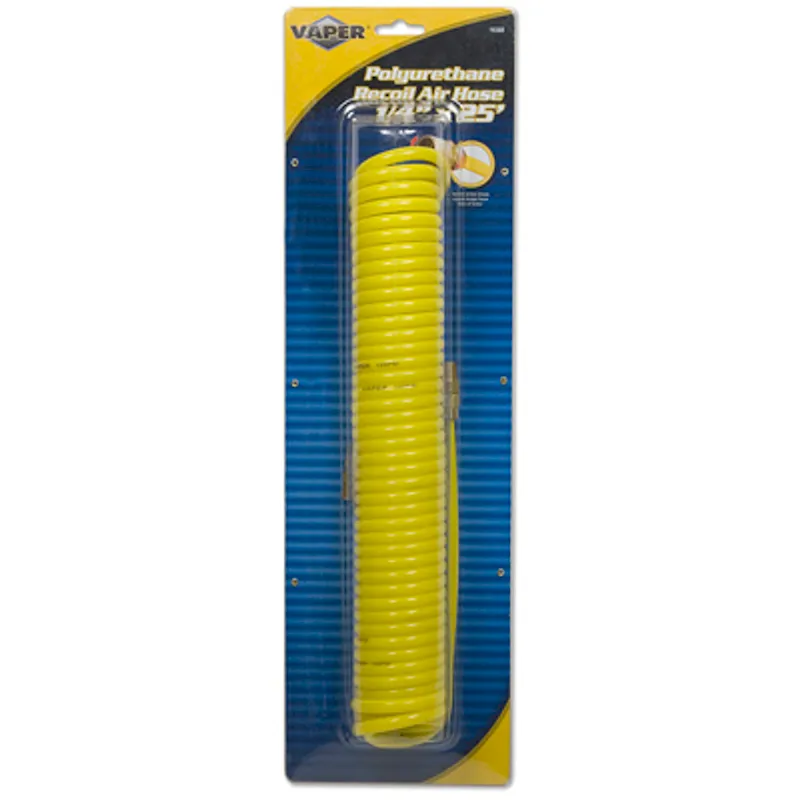 Titan Tools 19368 Air Hose Poly Recoil 1/4 X 25'