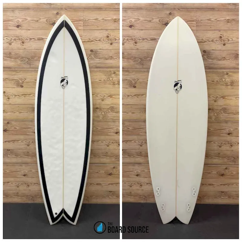 Shop used Quad Fish surfboards - Fin Man Jack Jensen Surfboards