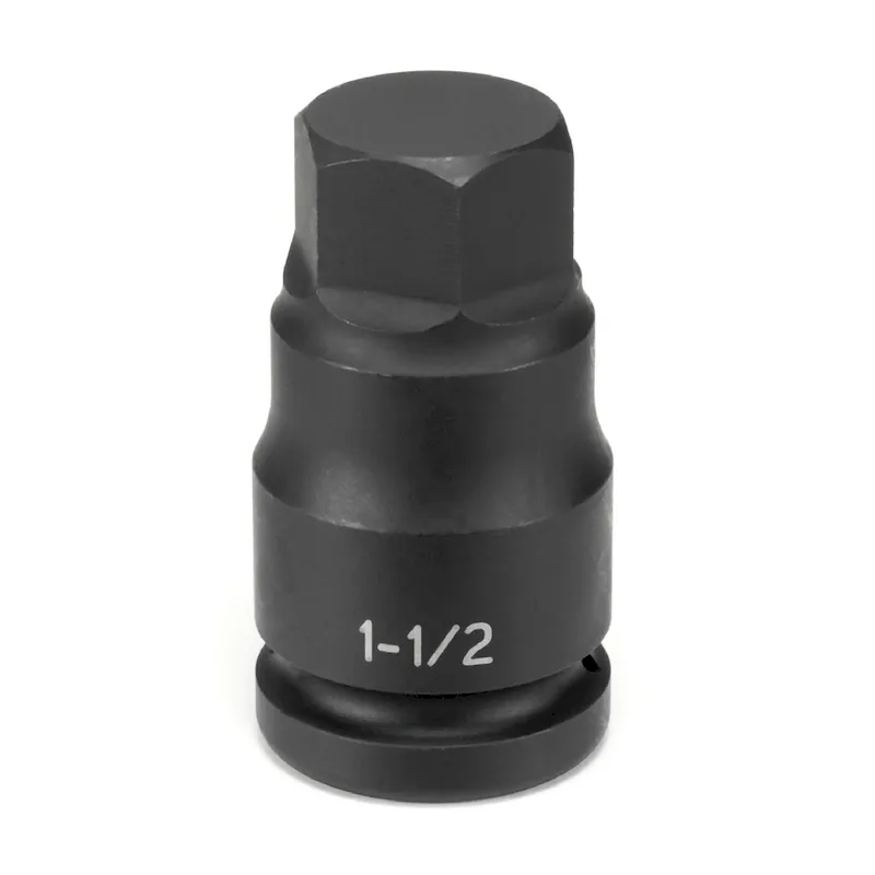 Grey Pneumatic 1-1/4 Hex Bit Impact Socket 1-1/2 Drive (6940F)
