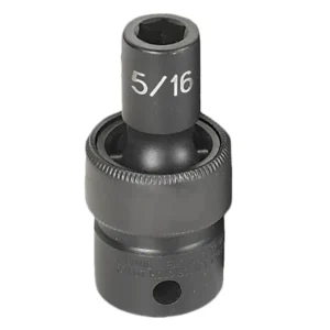 Grey Pneumatic 1/4 Surface Drive x 5/16 Standard Uni. Socket (910US)