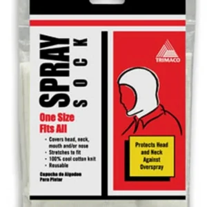 Trimaco 09302 White Spray Sock