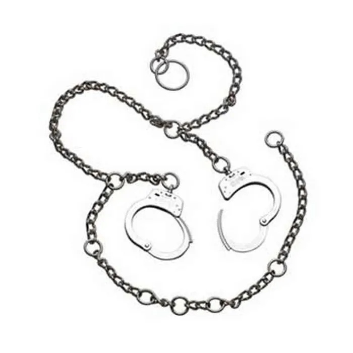 Model 1800 Nickel Restraint Belly Chains