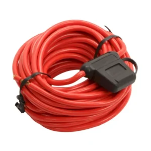 VIAIR 20-Foot Freeze-Resistant 12-Gauge Electrical Wire with 30-40 Amp Fuse (92912)