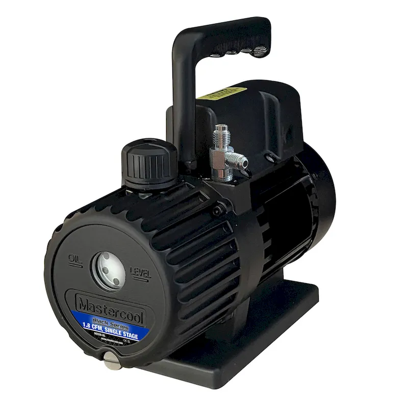 Mastercool Black Series 1.8 CFM Vacuum Pump Single Stage (90059-BL)