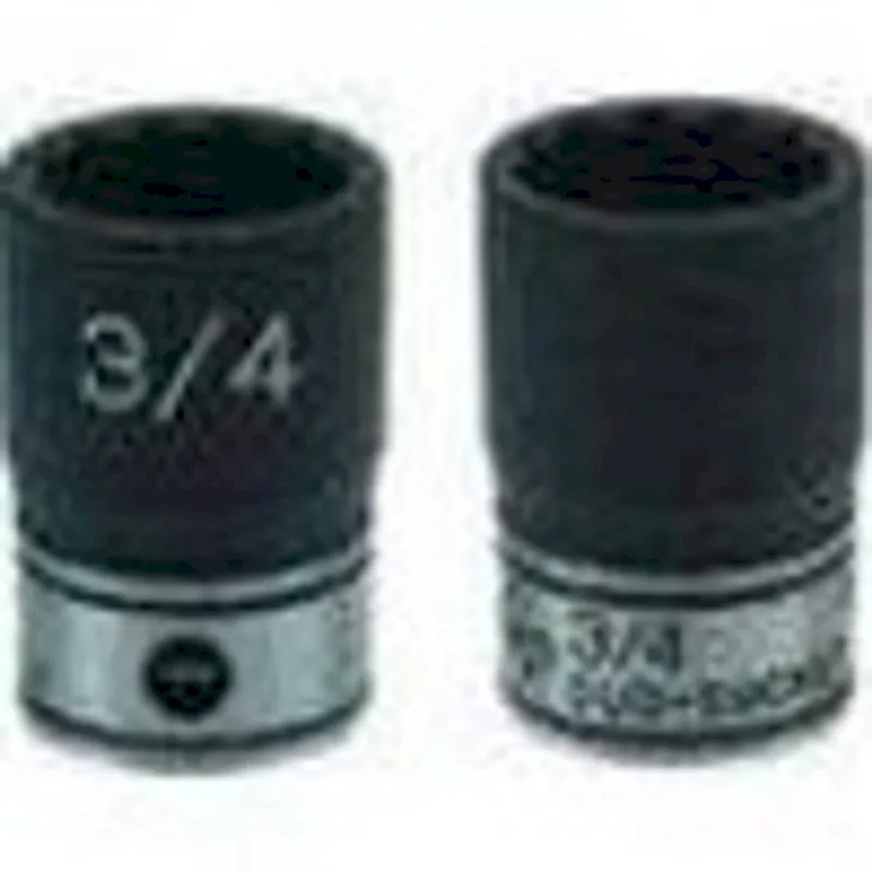 Grey Pneumatic 1/4 Drive X 1/2 Deep Duo 12 Point Impact Socket (89116D)