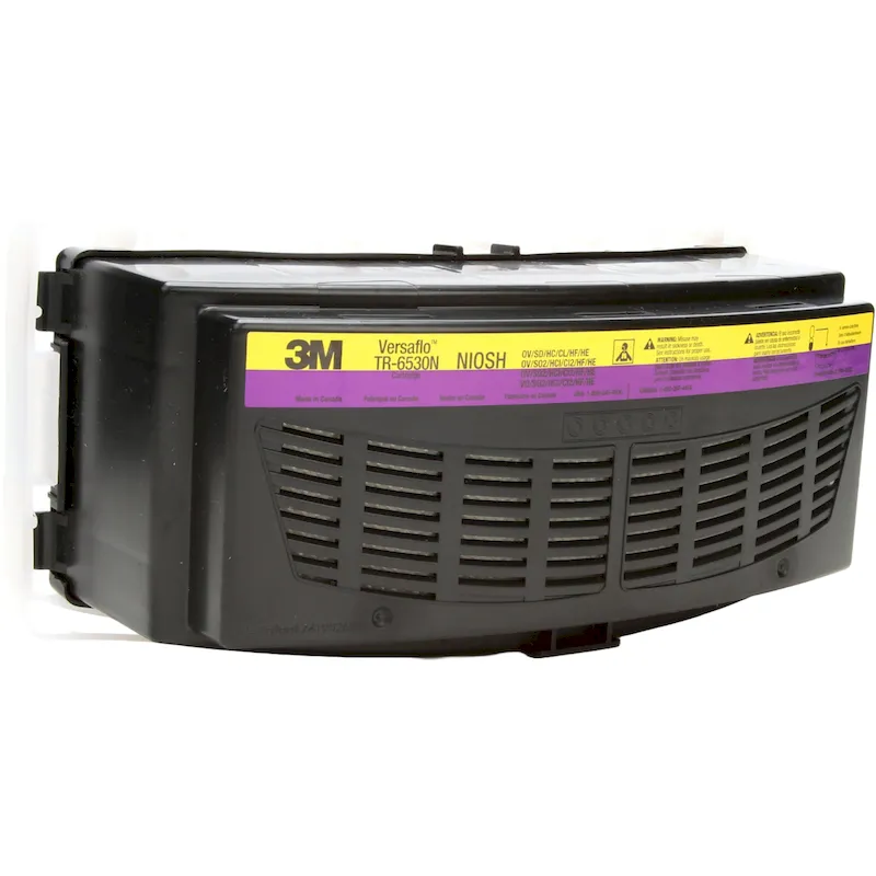 3M Versaflo TR-6530N Organic Vapor/Acid Gas HEPA Cartridge for TR-600 and TR-800 PAPR