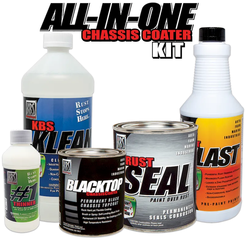 KBS Coatings All-In-One Chassis Paint Kit