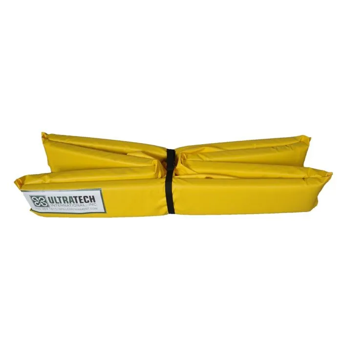 UltraTech 8854 Ultra-Mini Foam Wall Berm, 6' x 4' x 6 , Yellow, 1 Each