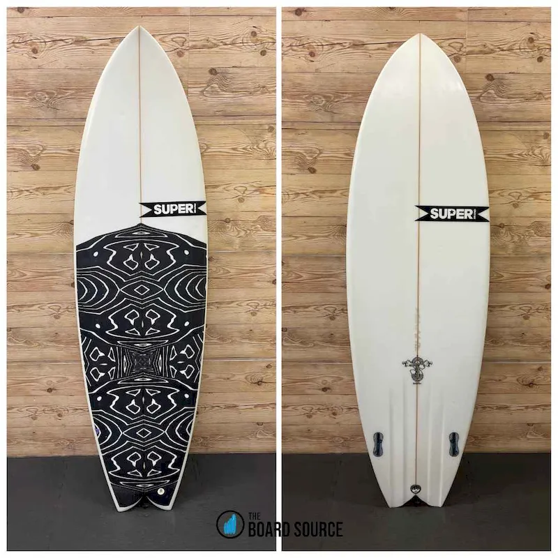Used Shortboards | Superbrand Siamese Twin 6'0 just $425