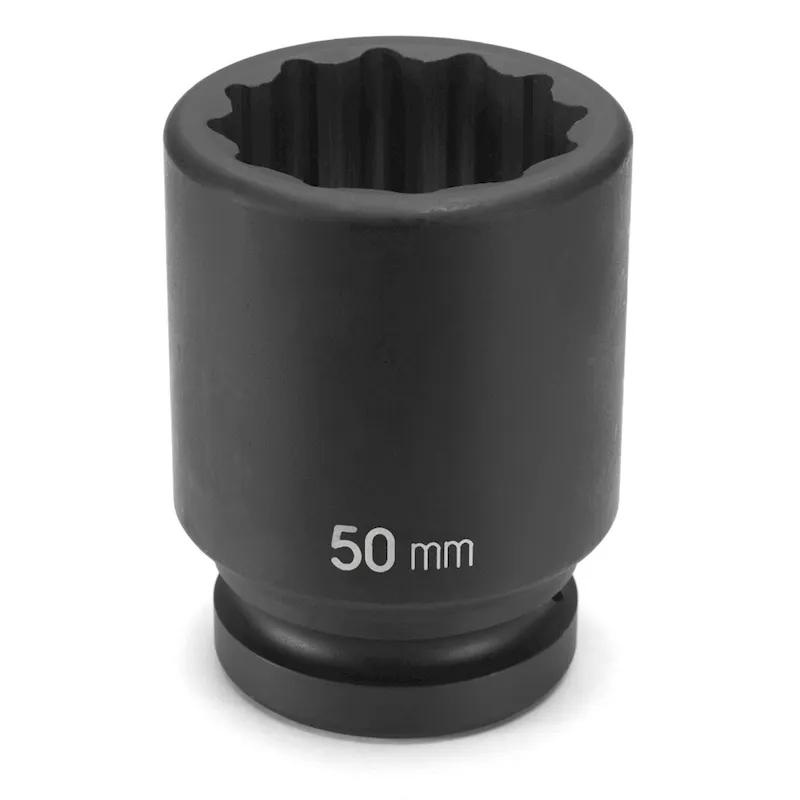 Grey Pneumatic 38Mm X 12 Point Deep 1 Drive Impact Socket (4138MD)