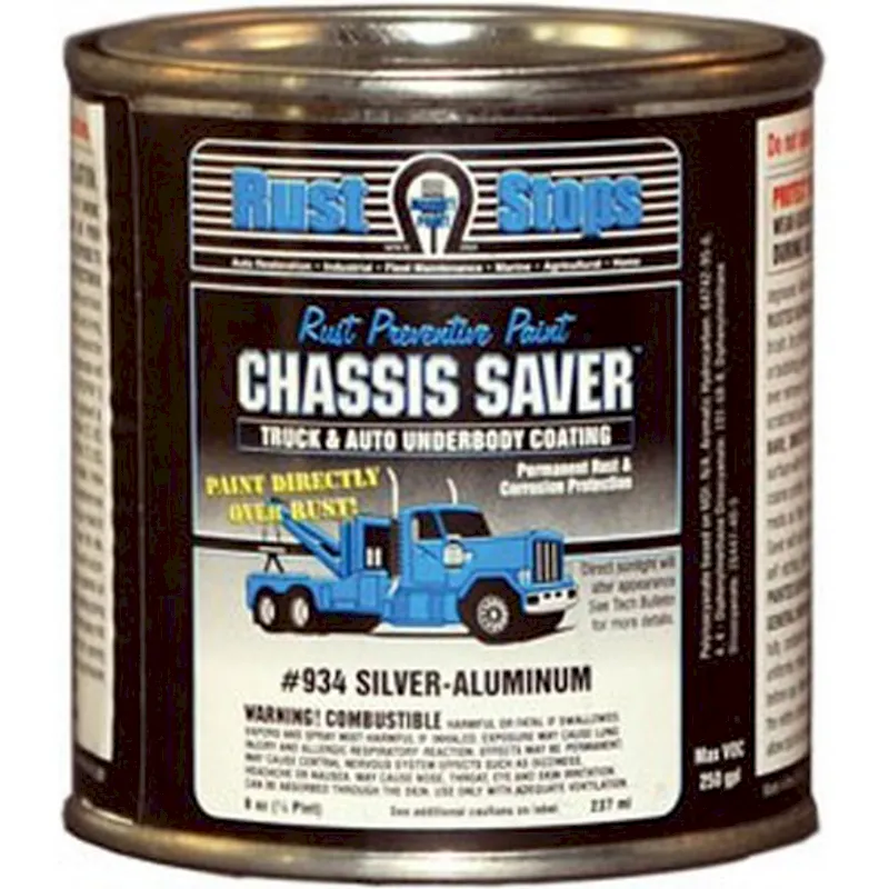 Magnet Paint Silver-Aluminum Chassis Saver Paint, 8oz (UCP934-16)