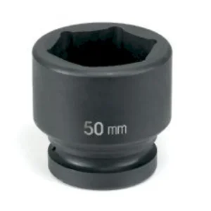 Grey Pneumatic 38Mm X 6 Point Short 1-1/2 Drive Impact Socket (6038M)
