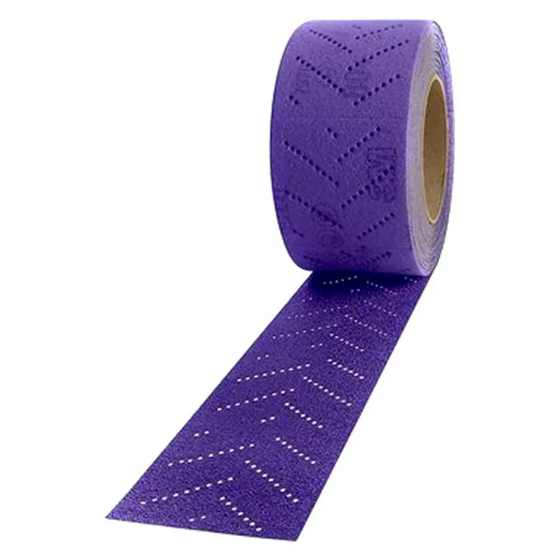 3M 80mm X 12m 120+Grit Cubitron II Hookit Sanding Sheet Roll (35502)