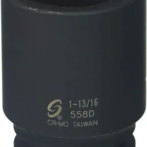 Sunex Tools 1 Drive Deep 6-Point Impact Socket 1-13/16 (558D)