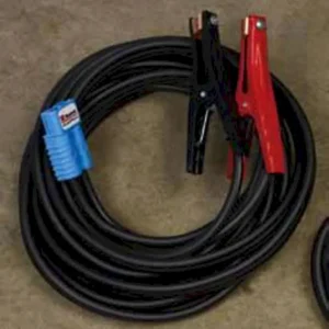 Goodall 12-502 Clamp-Ended Booster Cable with Plug 25' 2 Gauge
