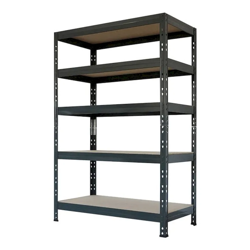 AR Shelving 35.4 x16 x71 Dark Gray 5-Tier Shelf (TR18C500KHECD8TUS0)