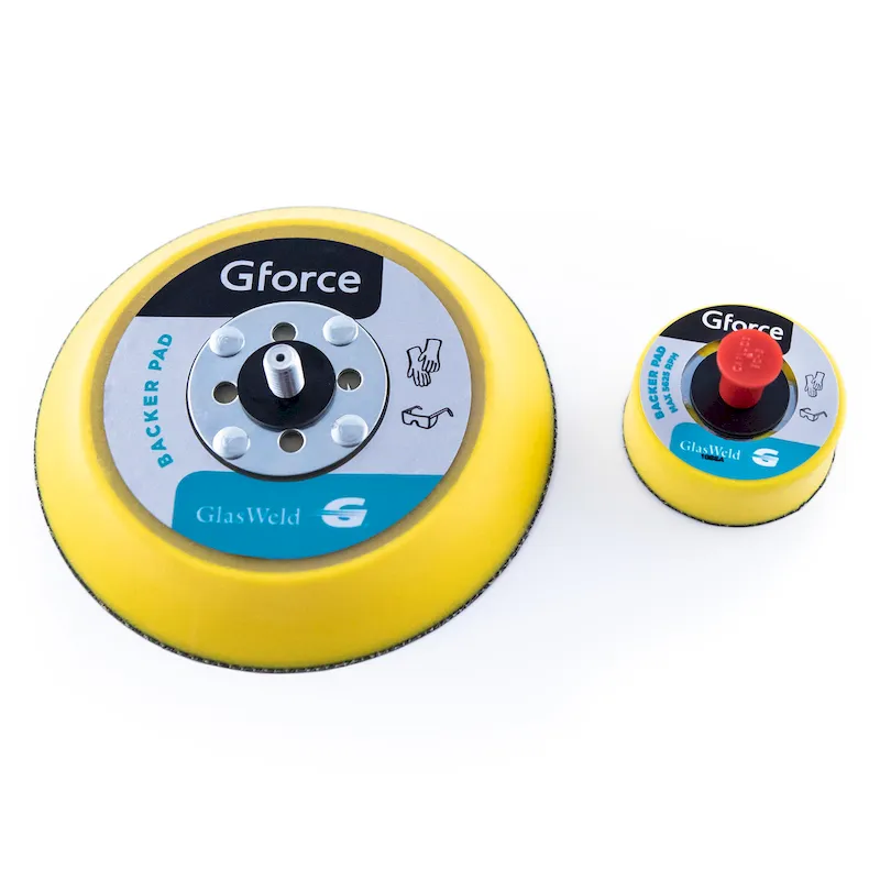 GlasWeld Velcro Backer Pad with Center Hole (GW-S01021, GW-S01031)