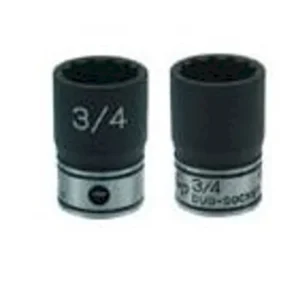 Grey Pneumatic 1/4 Drive 5 Mm 12-Point Metric Deep Socket (89105MD)