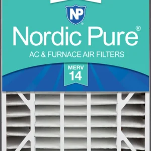 Nordic Pure Air Bear 20x25x5 (4 7/8) Replacement 266649-102 MERV 14 Air Filter 1 Pack (20x25x5ABM14-1)