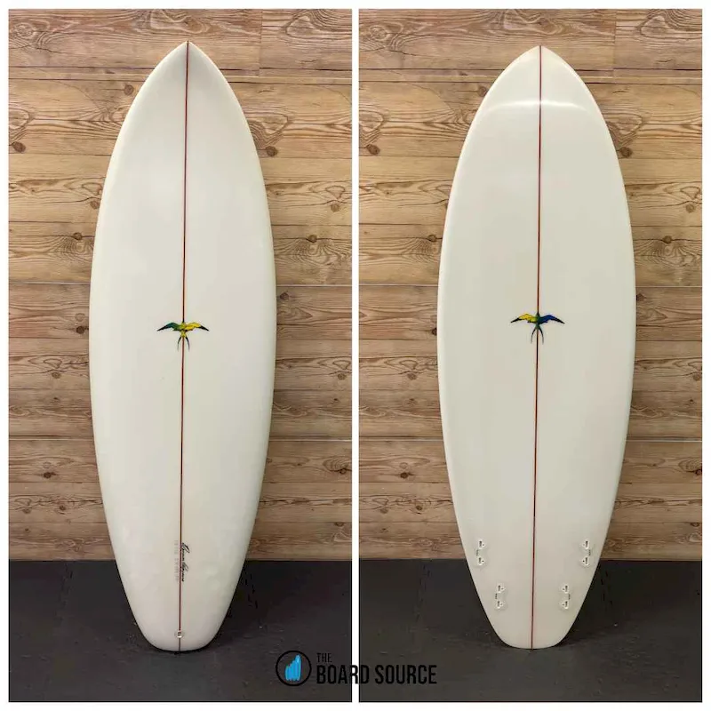 Used Donald Takayama Quad 5'3 Surfboard For Sale