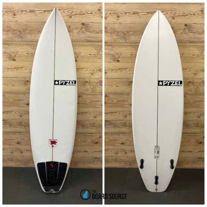 Used Pyzel Surfboards Red Tiger For Sale 6ft