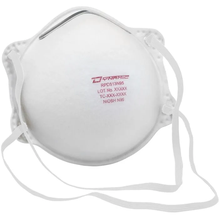 PIP Dynamic 270-RPD513N95 Standard N95 Disposable Respirator, White, One Size, Box of 20