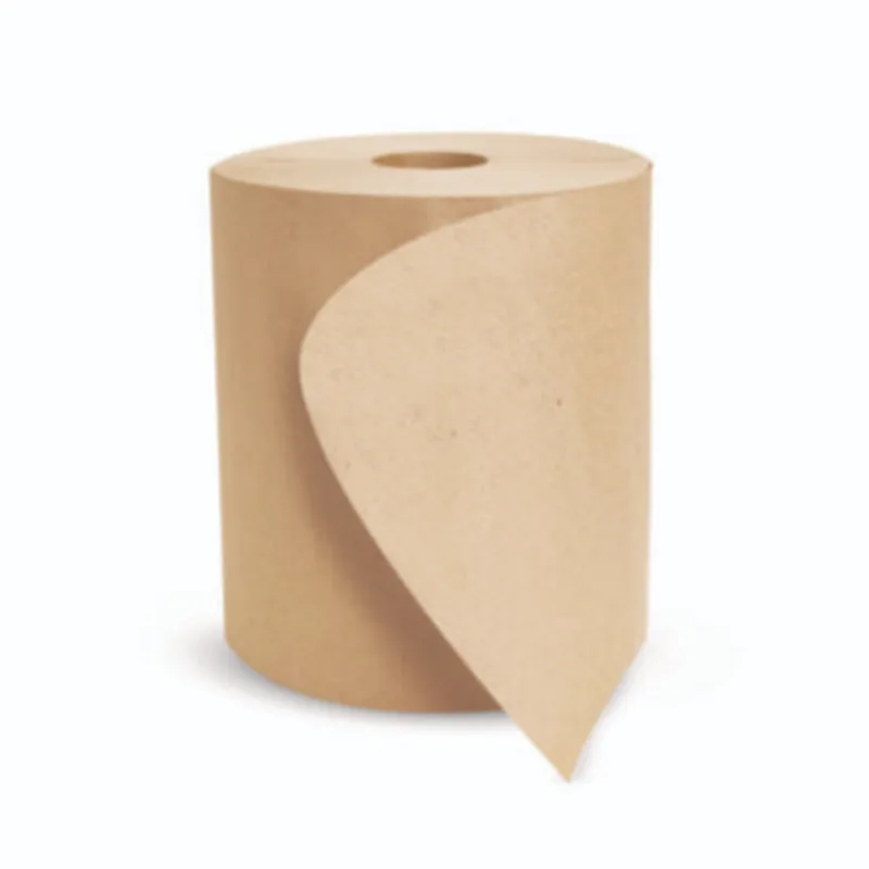 Boardwalk 16GREEN Green Universal Roll Towels, 1 Ply, Natural, 8 x 800', Carton of 6 Rolls