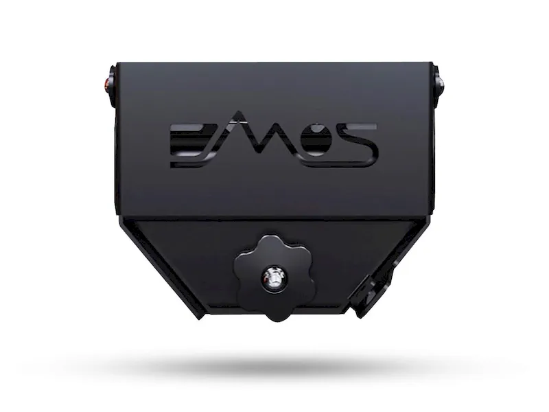 DMOS Universal Shovel & Axe Mount in Black Aluminum, Fits 1-2 Handles (DMOS014-0002-41)