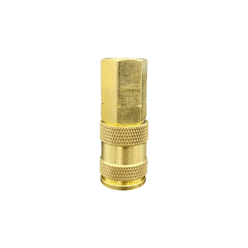 VIM Tools Universal High Flow Brass Coupler 1/4-In NPT Female 5-Pk (BUC-5)