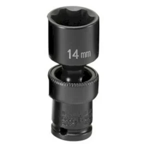 Grey Pneumatic 1/4 Surface Drive x 14mm Standard Univ Socket (914UMS)