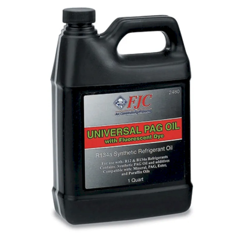 FJC Universal PAG Oil with Fluorescent Dye for AC Systems, Quart (2480)