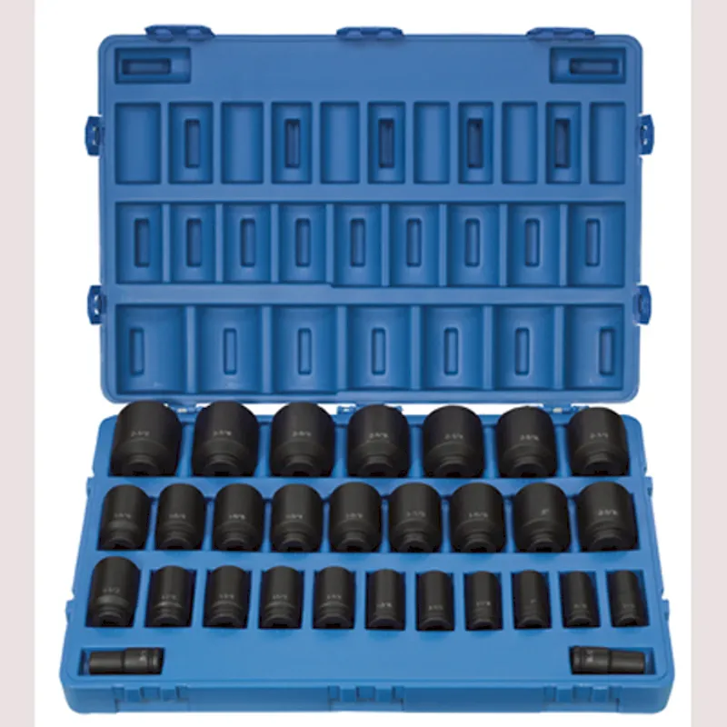 Grey Pneumatic 3/4 Dr. 29pc Deep Fract. Master Set 3/4-2-1/2 (8029D)