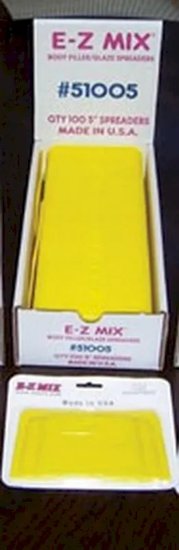 E-Z Mix 51005 Plastic Filler/ Glaze Spreaders, 5 Body Filler/glaze Spreaders