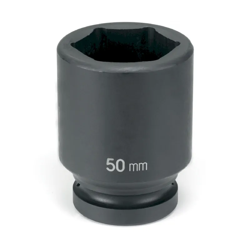 Grey Pneumatic 56Mm X 6 Point Deep 1-1/2 Drive Impact Socket (6056MD)