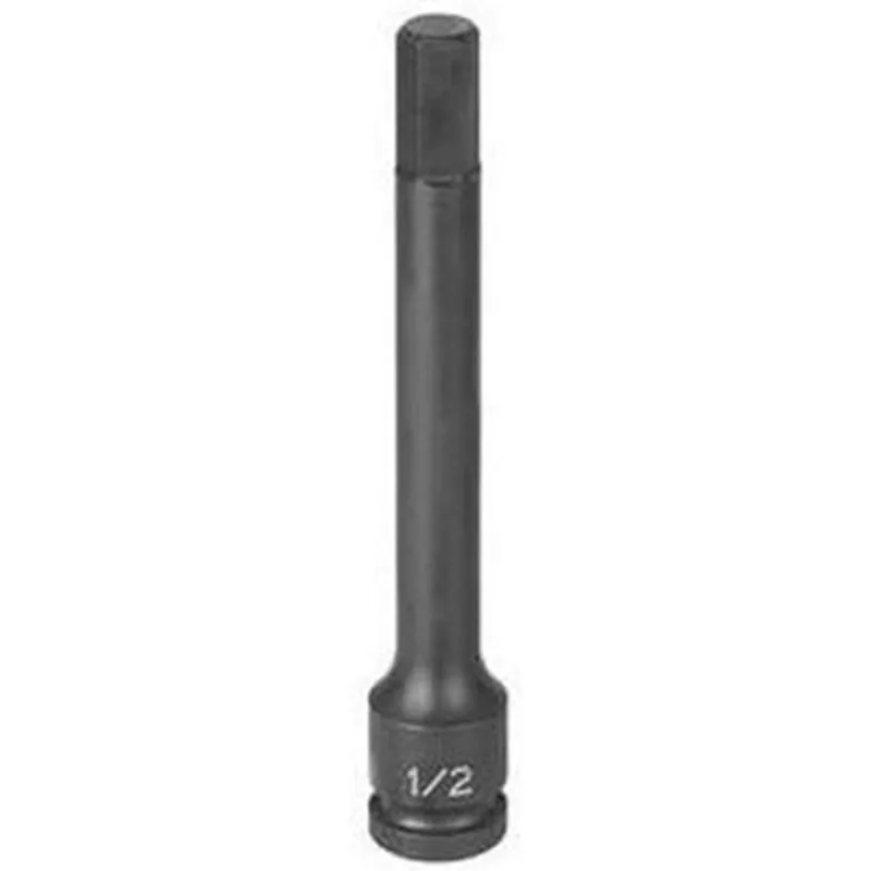 Grey Pneumatic 1/2 Drive x 8mm Hex Driver 6 Length Socket (29086M)
