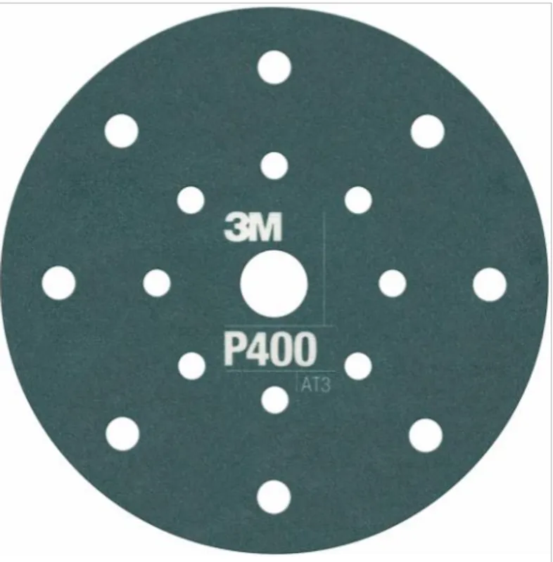 3M 6 P400 Dust Free Hookit Flexible Abrasive Disc (34800)