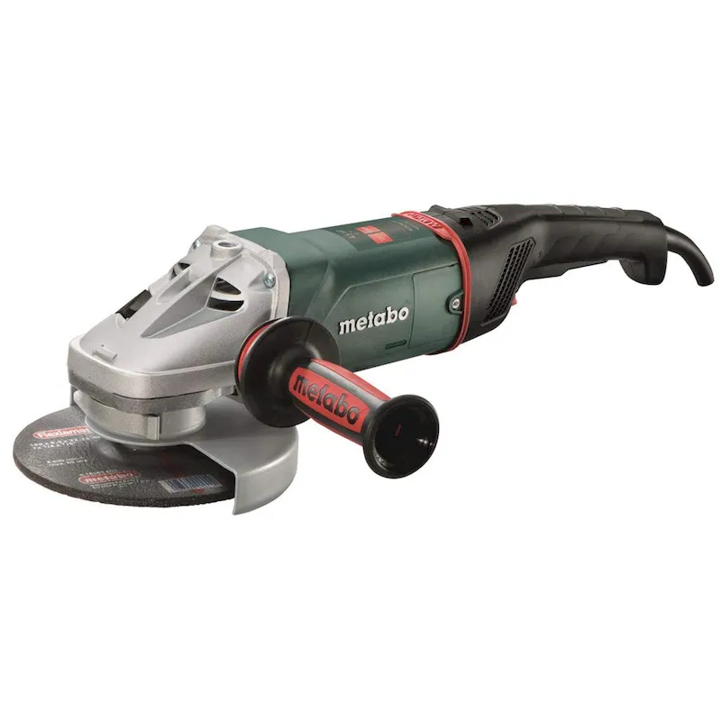 Metabo W24-180MVT 15 Amp Corded 7 in. Angle Grinder w/ MVT side handle