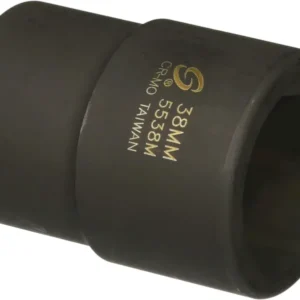 Sunex Tools 38mm Spline Drive Metric Standard Impact Socket (5538M)